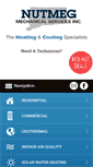 Mobile Screenshot of nutmegmechanical.com